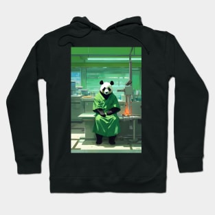 Surgeon panda in operation theatre Hoodie